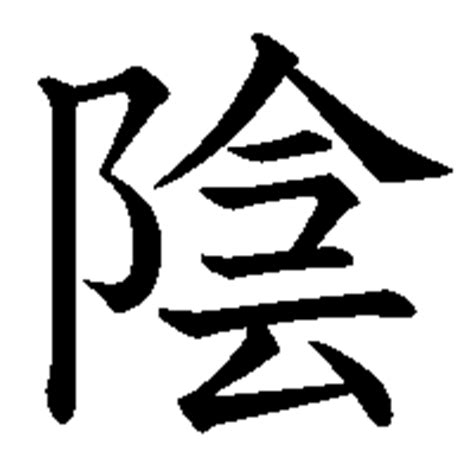 陰的|漢字「陰」：基本資料